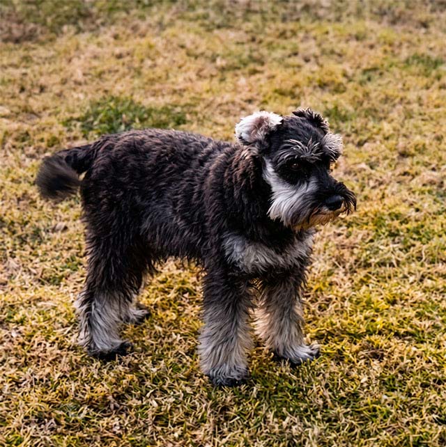 Adopt Miniature Schnauzer Puppy | SDA2636 Elite Companion 5 adopt 6 month old Miniature Schnauzer Puppy
