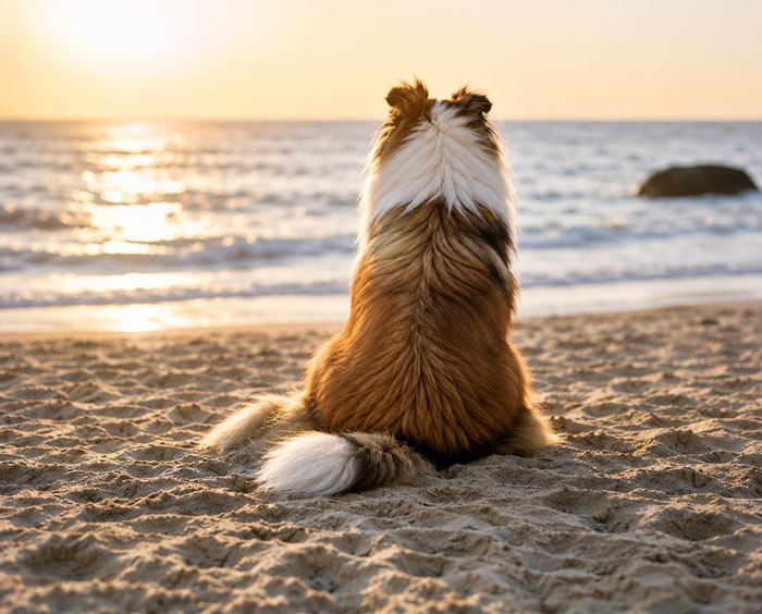 Stunning water loving Rough Collie young male, Allie, in need of a new home in Wilderness, WC